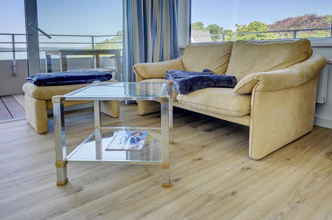 Fewo1846 Intermar - Strandbude - Studioapartment Mit Balkon Und Meerblick Glücksburg Esterno foto