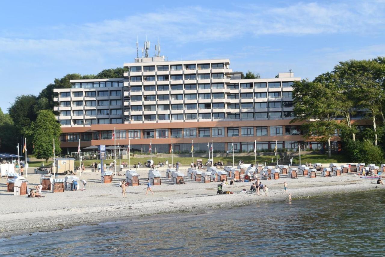 Fewo1846 Intermar - Strandbude - Studioapartment Mit Balkon Und Meerblick Glücksburg Esterno foto