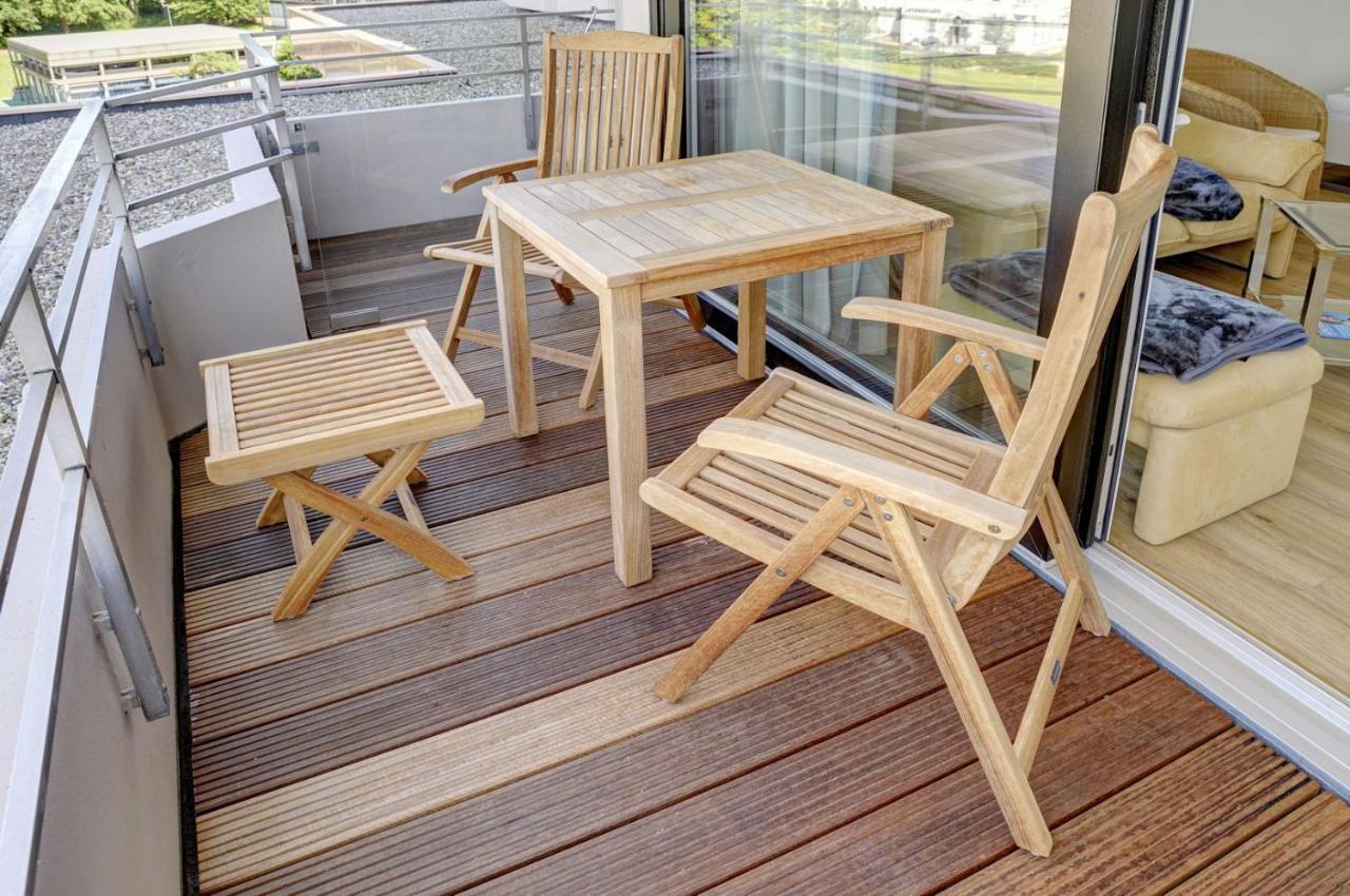 Fewo1846 Intermar - Strandbude - Studioapartment Mit Balkon Und Meerblick Glücksburg Esterno foto