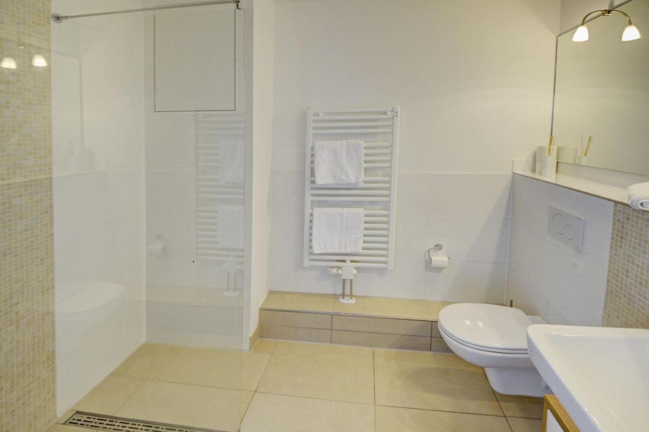 Fewo1846 Intermar - Strandbude - Studioapartment Mit Balkon Und Meerblick Glücksburg Esterno foto