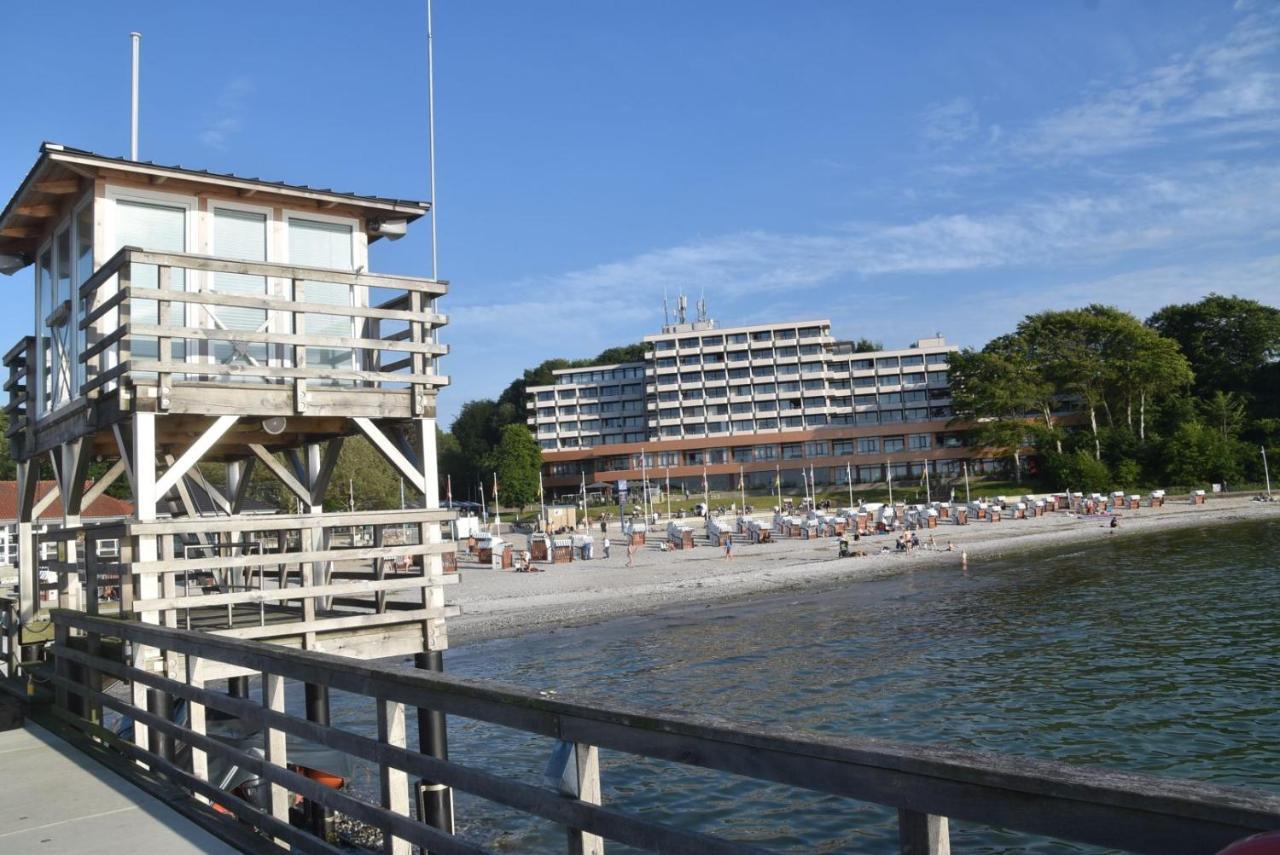 Fewo1846 Intermar - Strandbude - Studioapartment Mit Balkon Und Meerblick Glücksburg Esterno foto