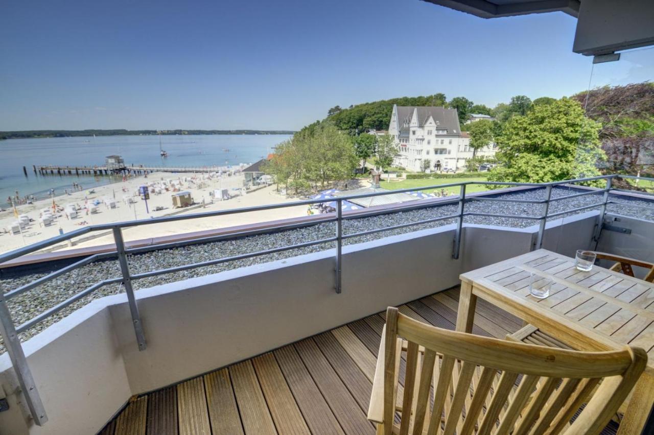 Fewo1846 Intermar - Strandbude - Studioapartment Mit Balkon Und Meerblick Glücksburg Esterno foto