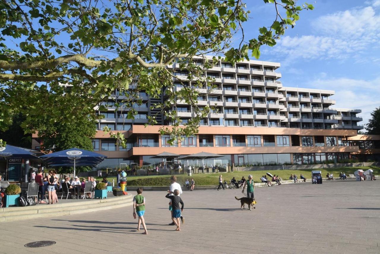 Fewo1846 Intermar - Strandbude - Studioapartment Mit Balkon Und Meerblick Glücksburg Esterno foto